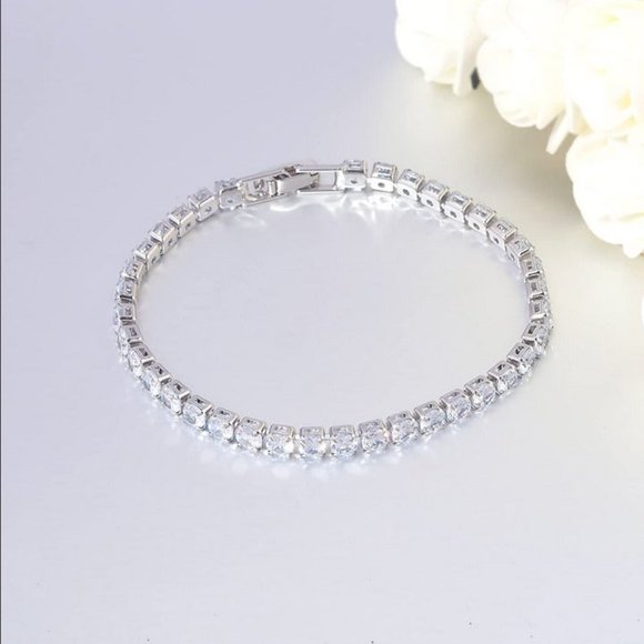 Mens 7" 1ct Diamond Tennis Bracelet 925 Sterling Silver Guys Fine Jewelry 1 ct 7 - Picture 9 of 11